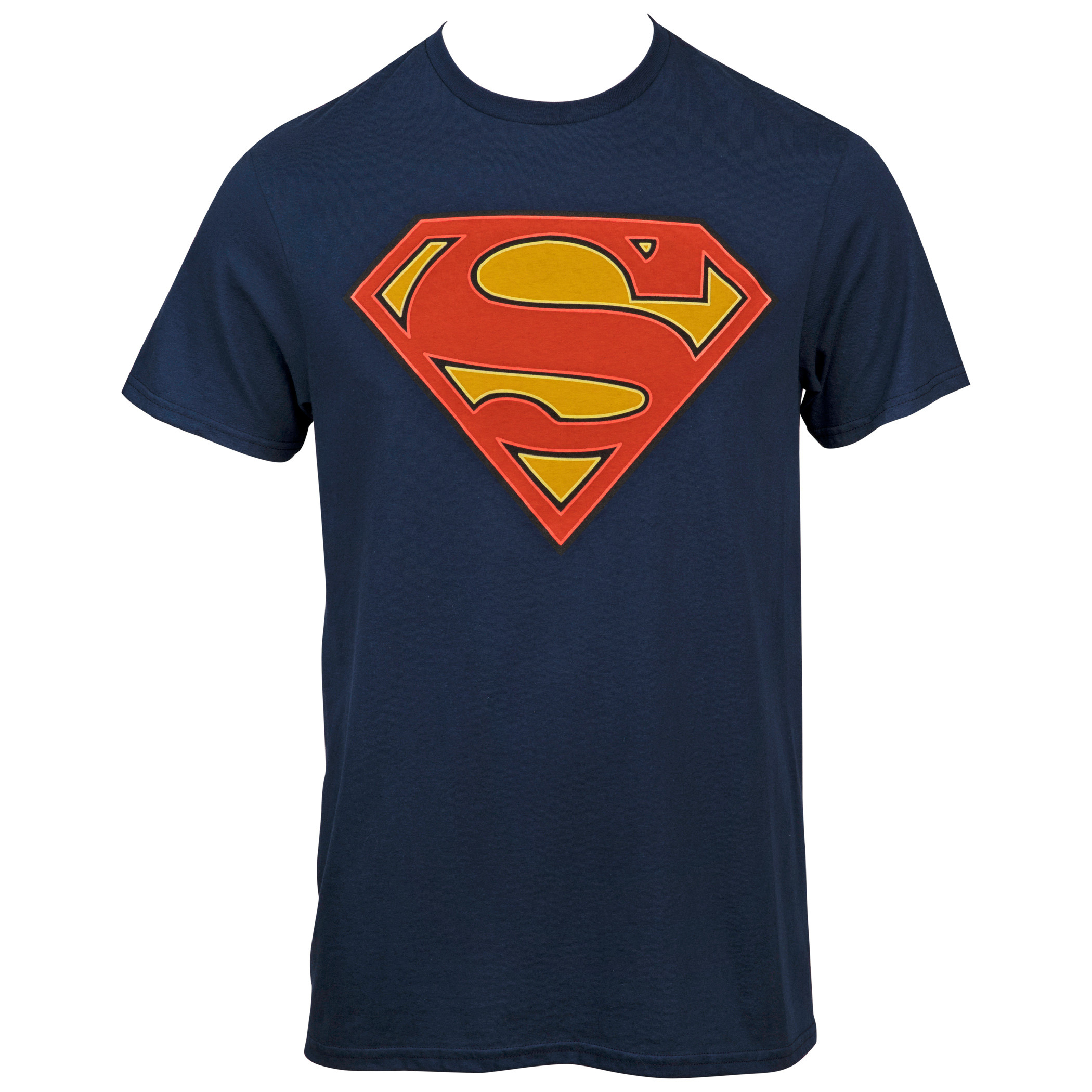 Superman Glow-in-the-Dark Symbol Men's T-Shirt